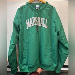 Marshall Thundering Herd Pull Over Windbreaker